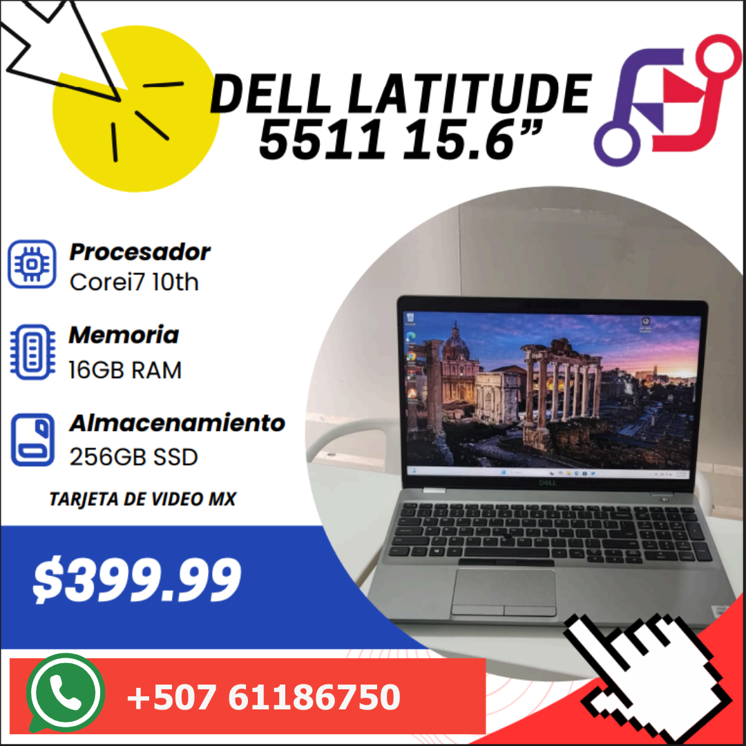 ¡POTENCIA Y CONFIABILIDAD EN TUS MANOS!
La Dell 