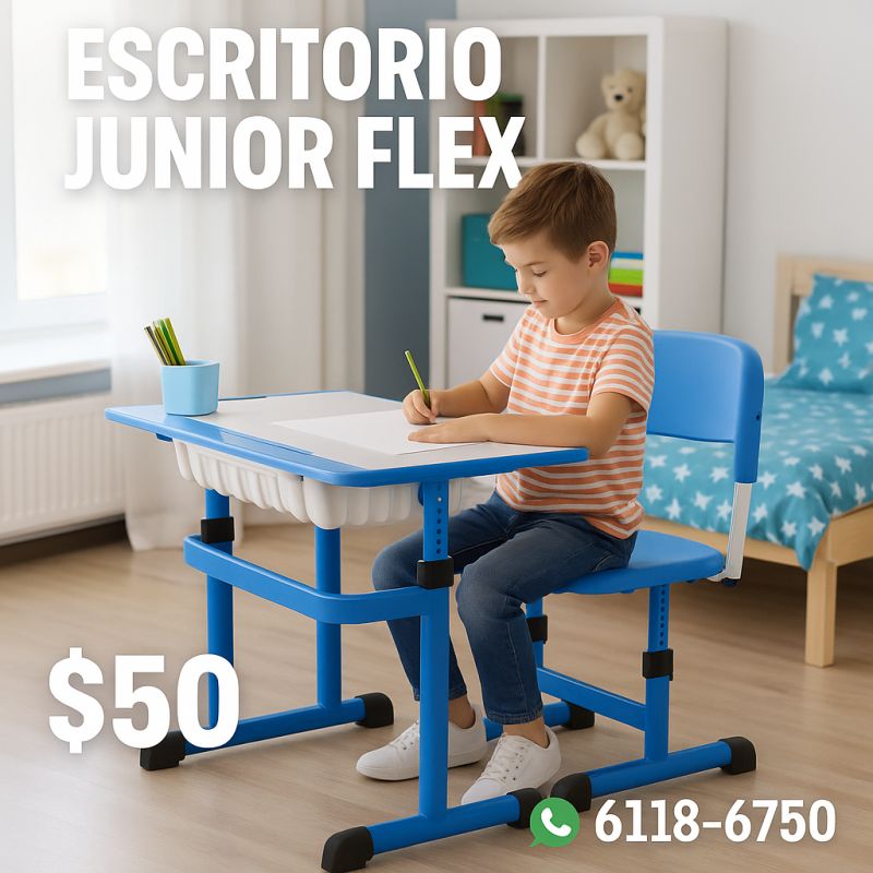 Set de Escritorio & Silla Ajustable
Resistente PV