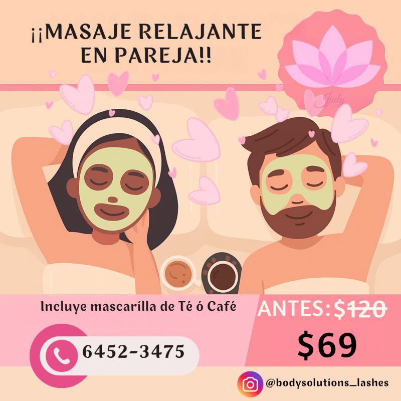  ¡Regálense un momento de pura relajación!
Dis