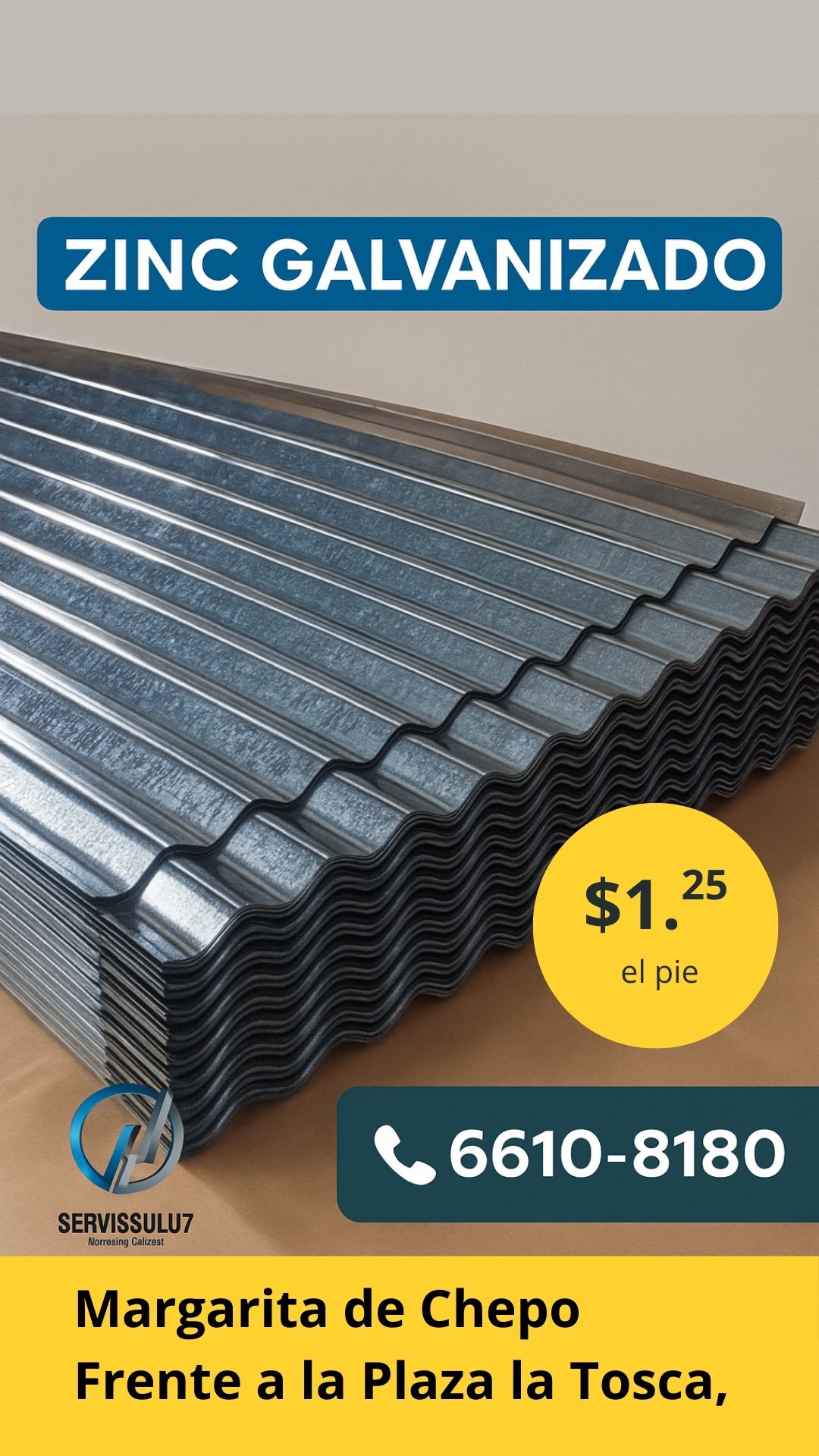 CONSTRUYE CON CALIDAD Y CONFIANZA
Ubicación: Ser