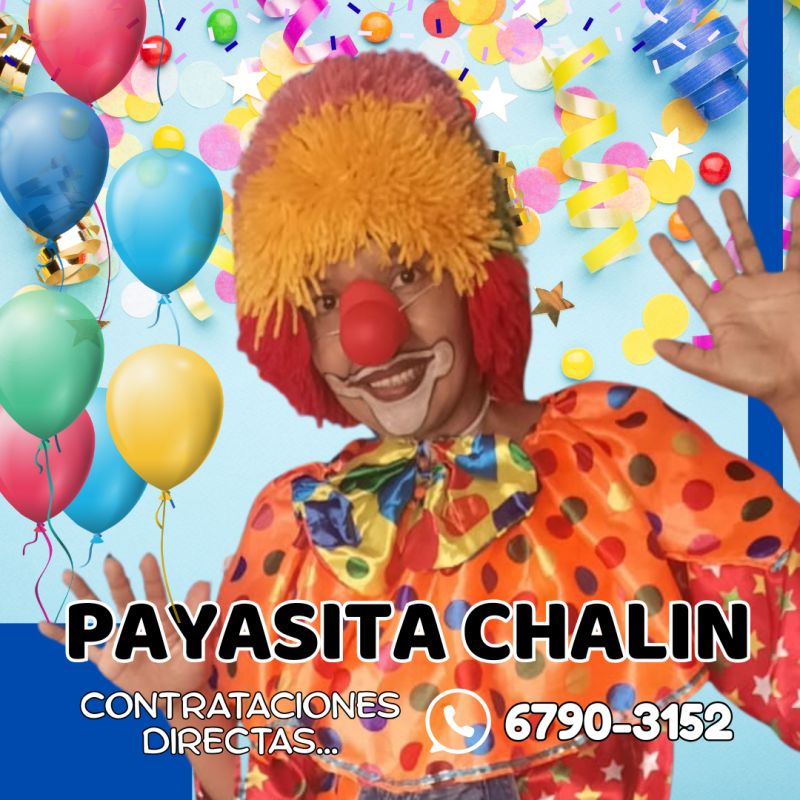 Animación de fiestas infantiles con la Payasita C