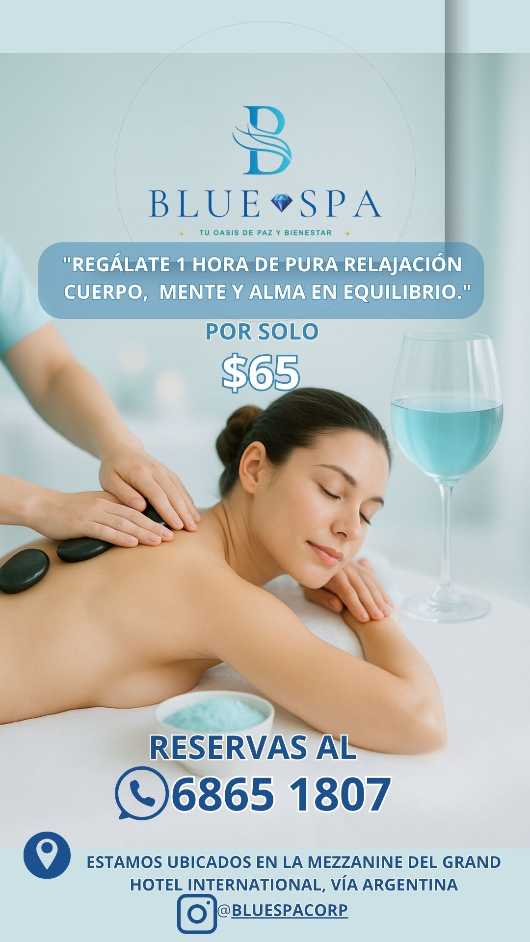  Bluespacorp Spa 
 ¡Tu escape perfecto te espera!